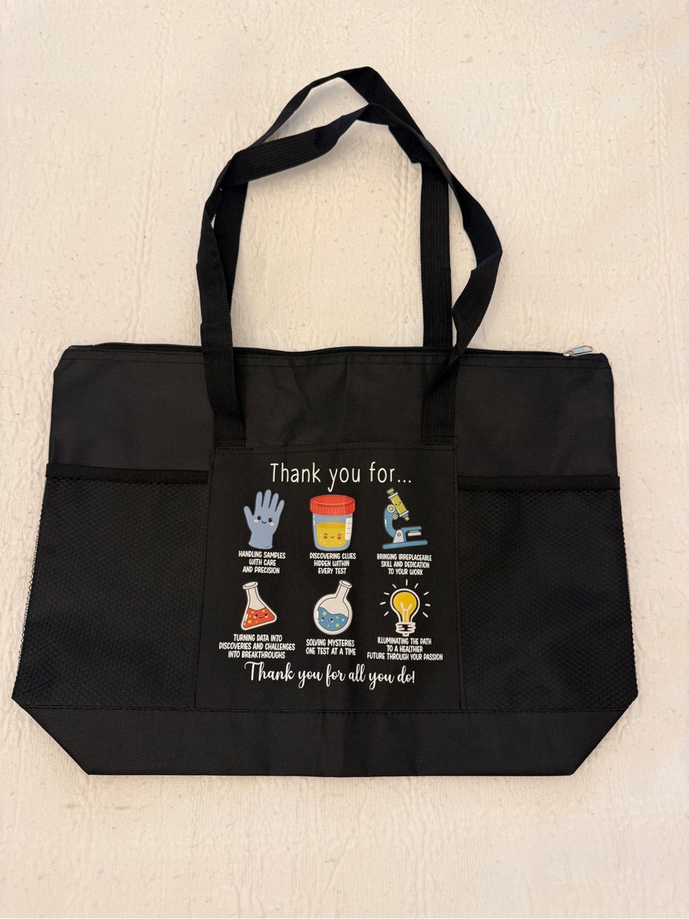 Black Lab Tote Bag